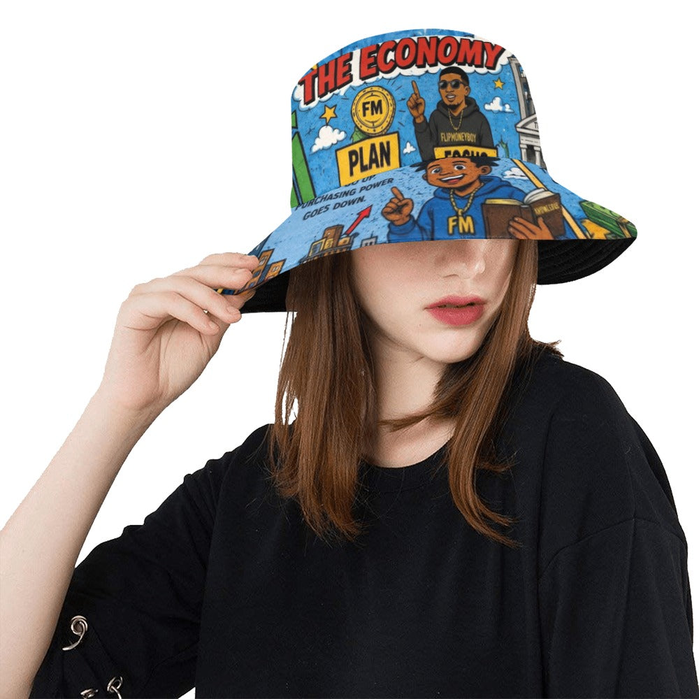 Ecocomics World Bucket Hat