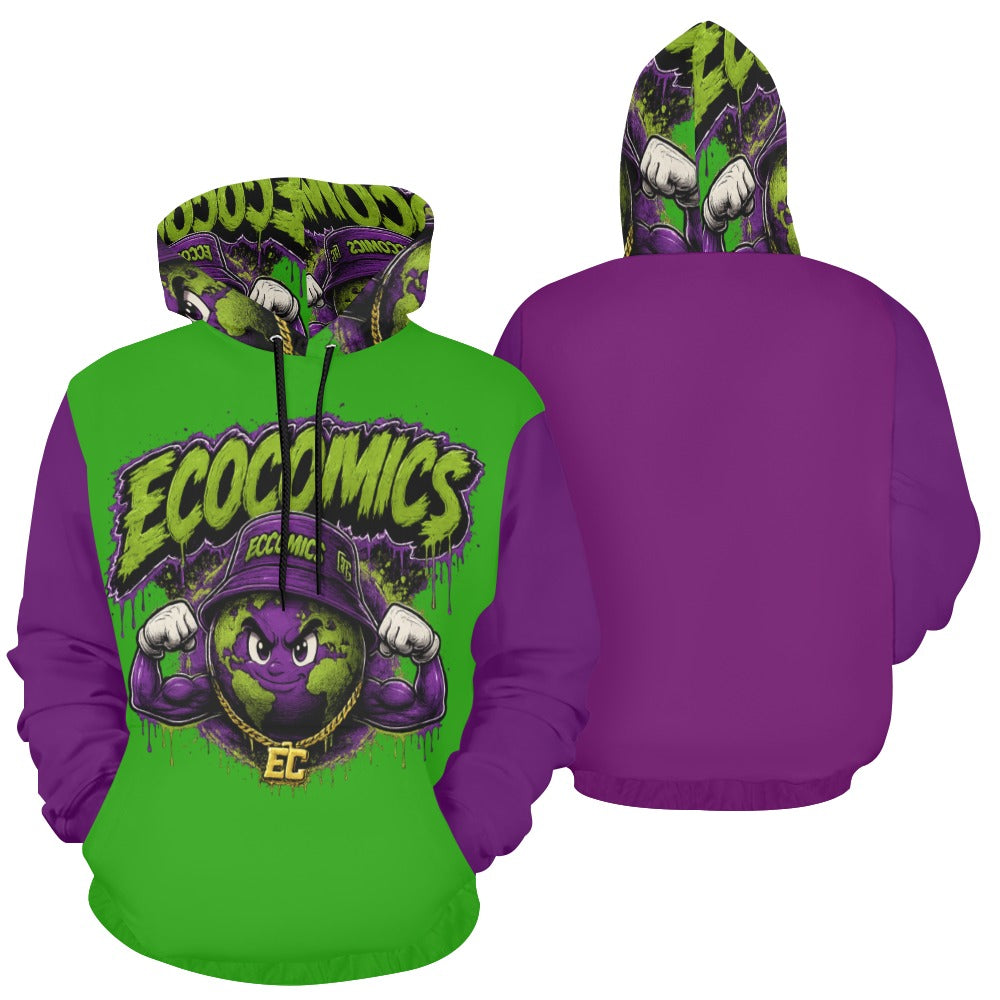 Purple/Green | Premium Hoodie