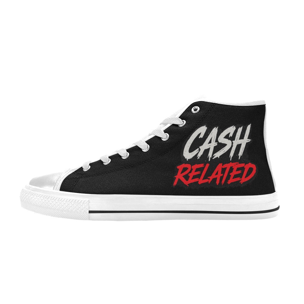 Cash Related High Top Canvas Shoes for Kid