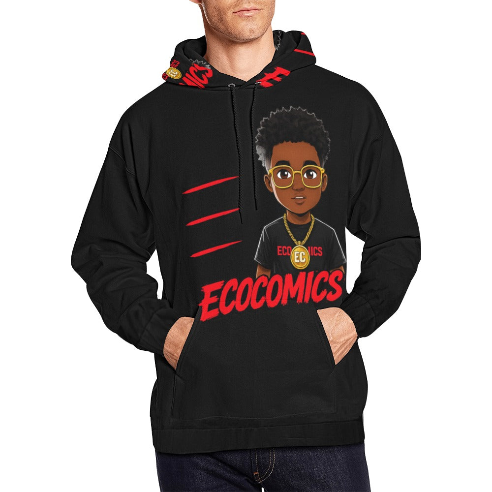 EcoComics Signature Black Hoodie