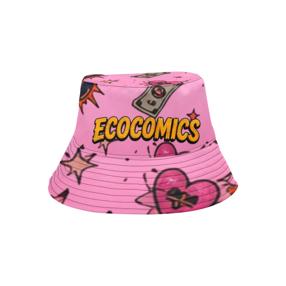 Ecocomics Pink Bucket Hats