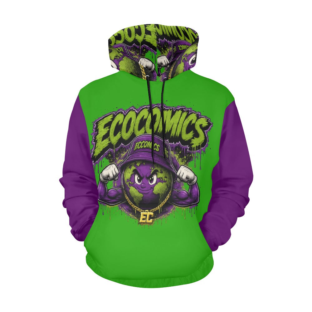 Purple/Green | Premium Hoodie