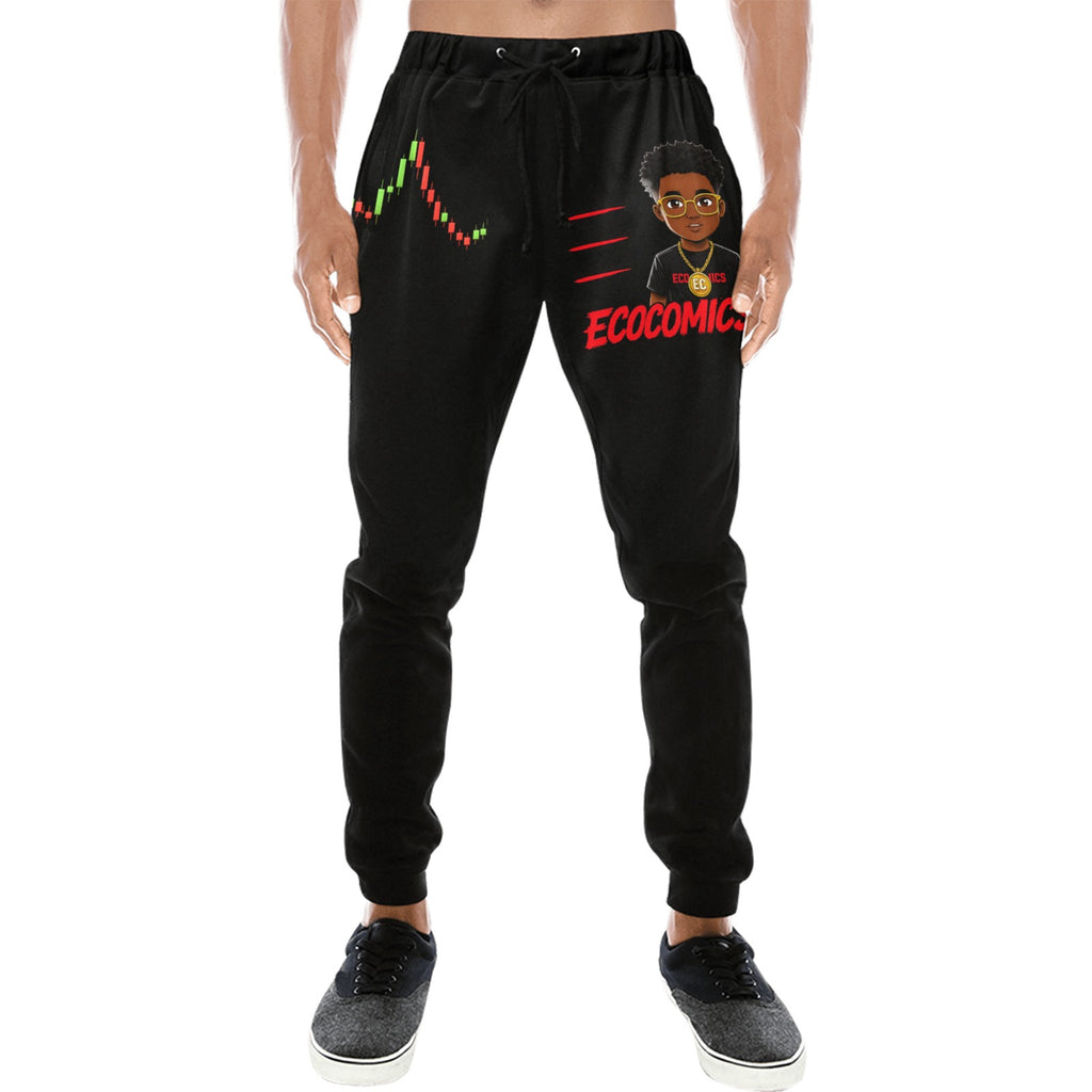 EcoComics Signature Black Jogger Sweatpants