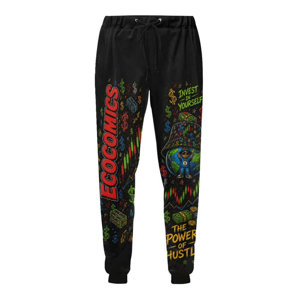 EcoComics Candlestick Chart Graphic Jogger Sweatpants