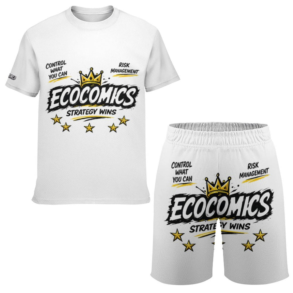 Ecocomics Strategy Wins Teen T-shirt Set White