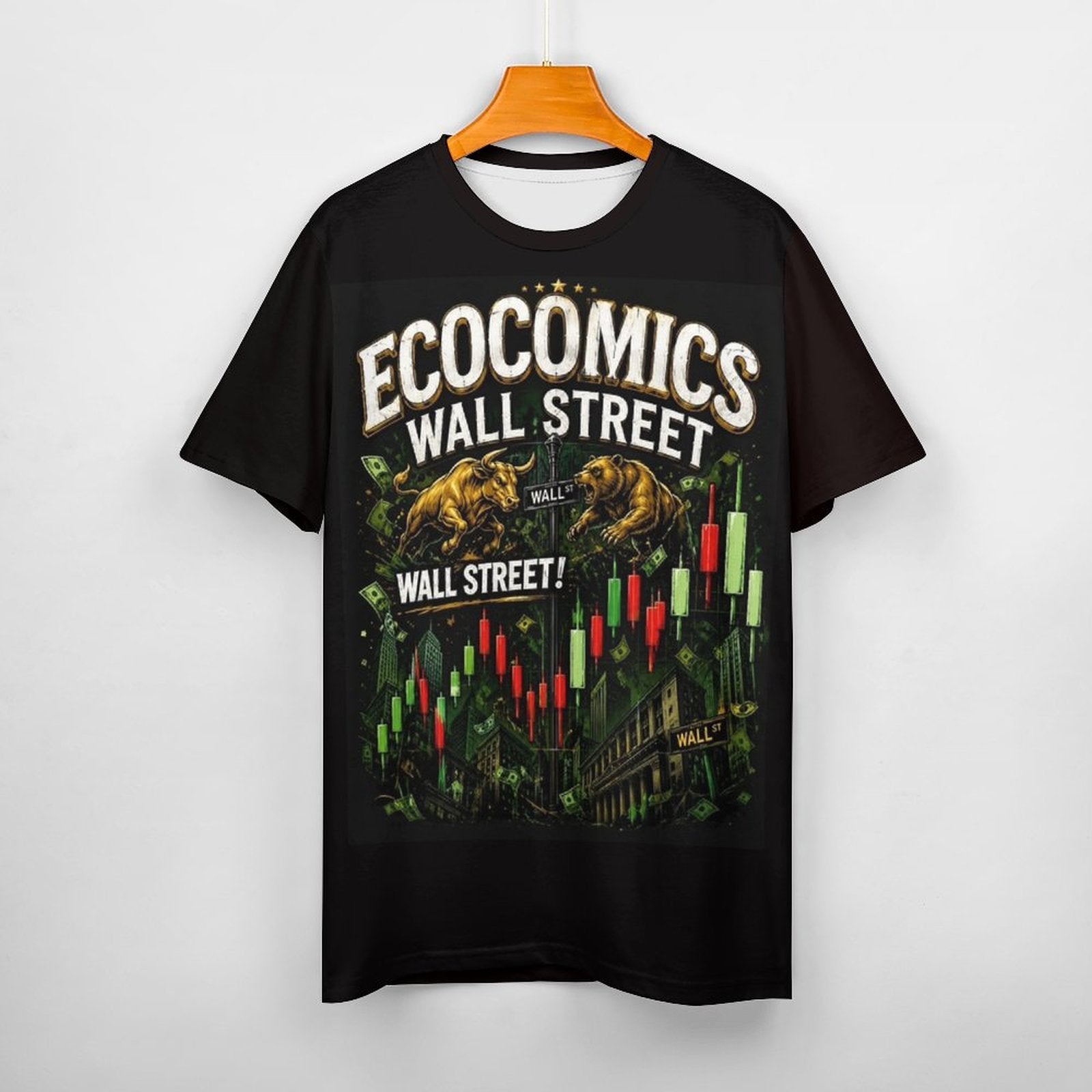 Ecocomics Wall Street Cotton T-Shirt