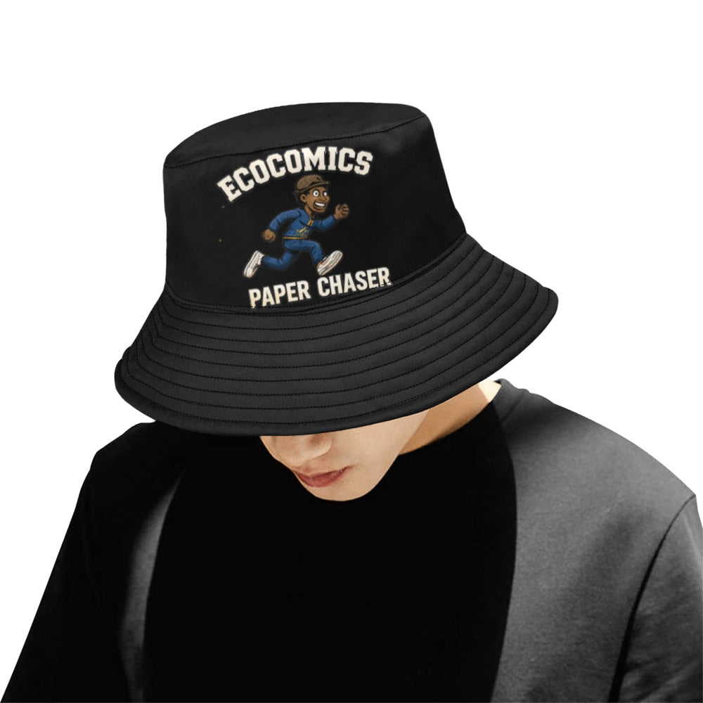Ecocomics Paper Chaser Man Bucket Hat