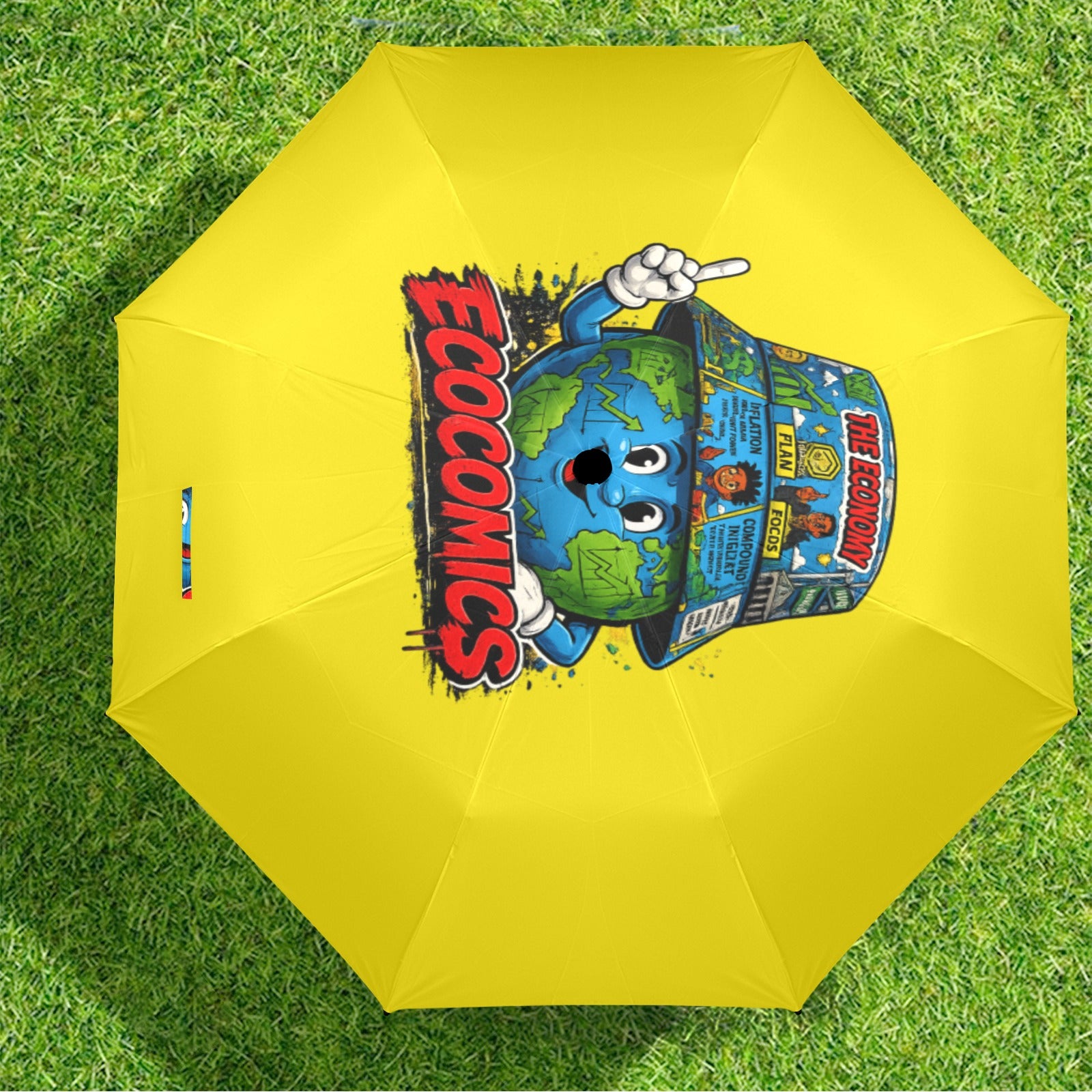 Ecocomics Unbrella Semi-Automatic Foldable Umbrella