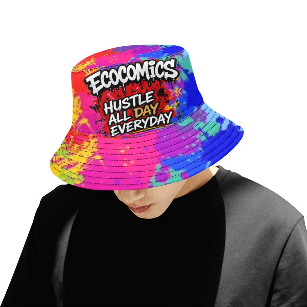Ecocomics Hustle All Day Bucket Hat