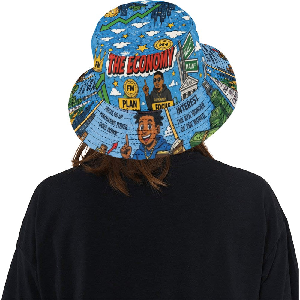 Ecocomics World Bucket Hat
