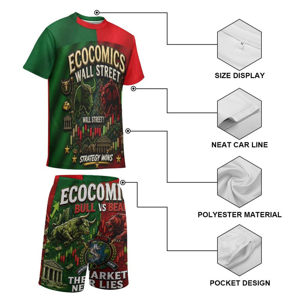 Ecocomics Wallstreet Teen T-shirt Set Bulls/Bears