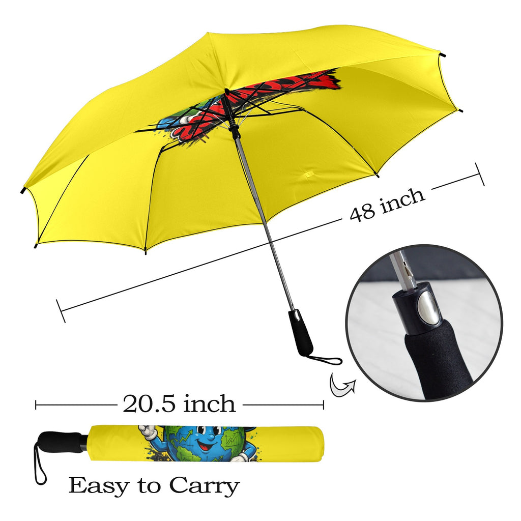 Ecocomics Unbrella Semi-Automatic Foldable Umbrella