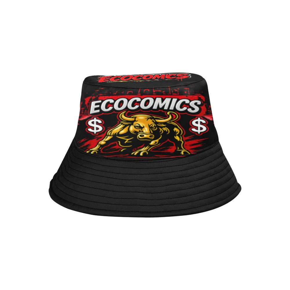 EcoComics Bull Market Bucket Hat – Black