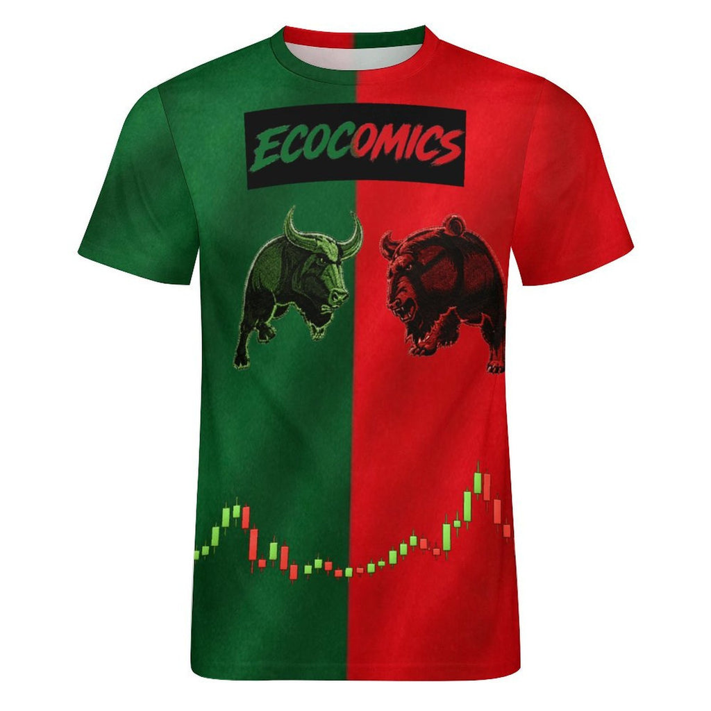 Ecocomics Bulls And Bears Cotton T-Shirt