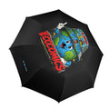 Ecocomics Unbrella Black Semi-Automatic Foldable Umbrella