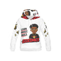 Ecocomics White Learn Invest Build Kids Hoodie (USA Size)