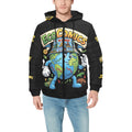 Ecocomic Bubble Jacket All Black Hooded Jacket