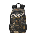 CHASE_The_Forex_Run_EcoComics Fabric Backpack with Side Mesh Pockets