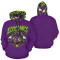 learn invest repeat purple hoodie (USA Size)