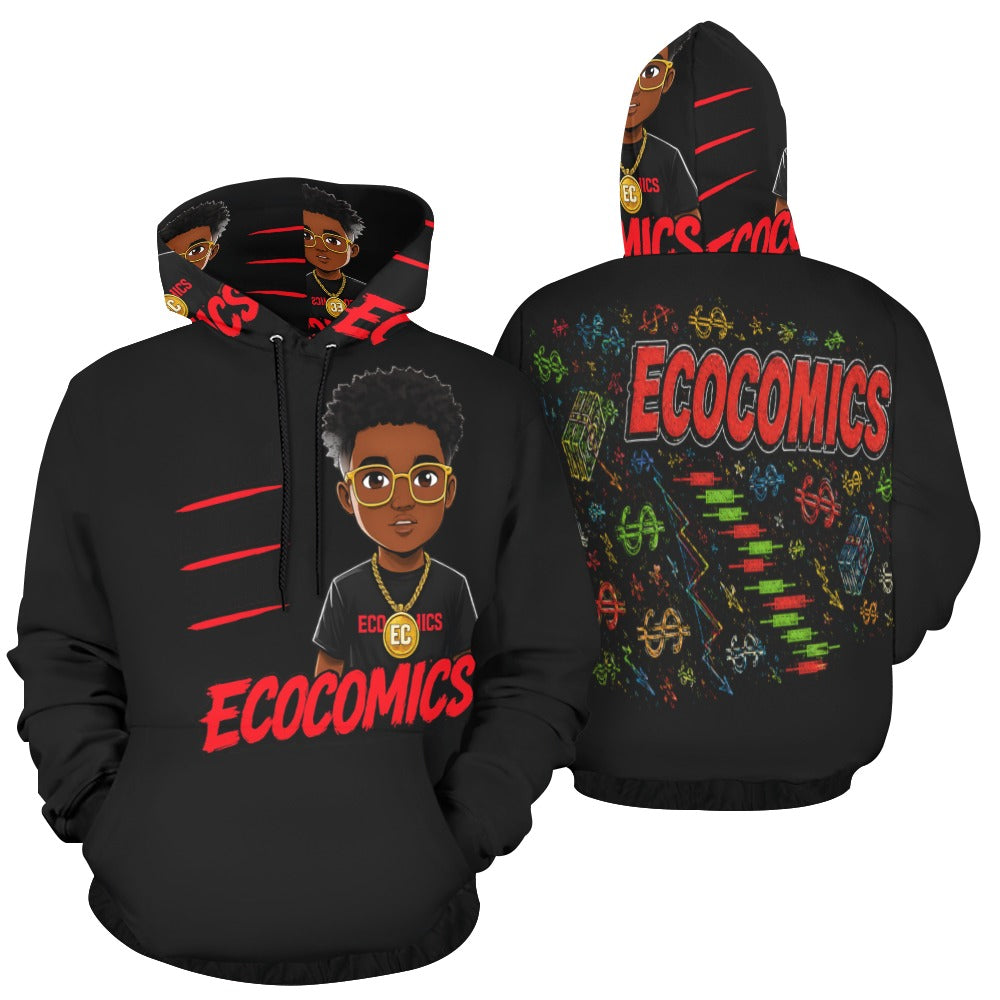 EcoComics Signature Black Hoodie (USA Size)