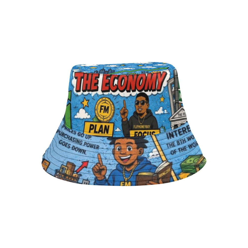 Ecocomics World Bucket Hat