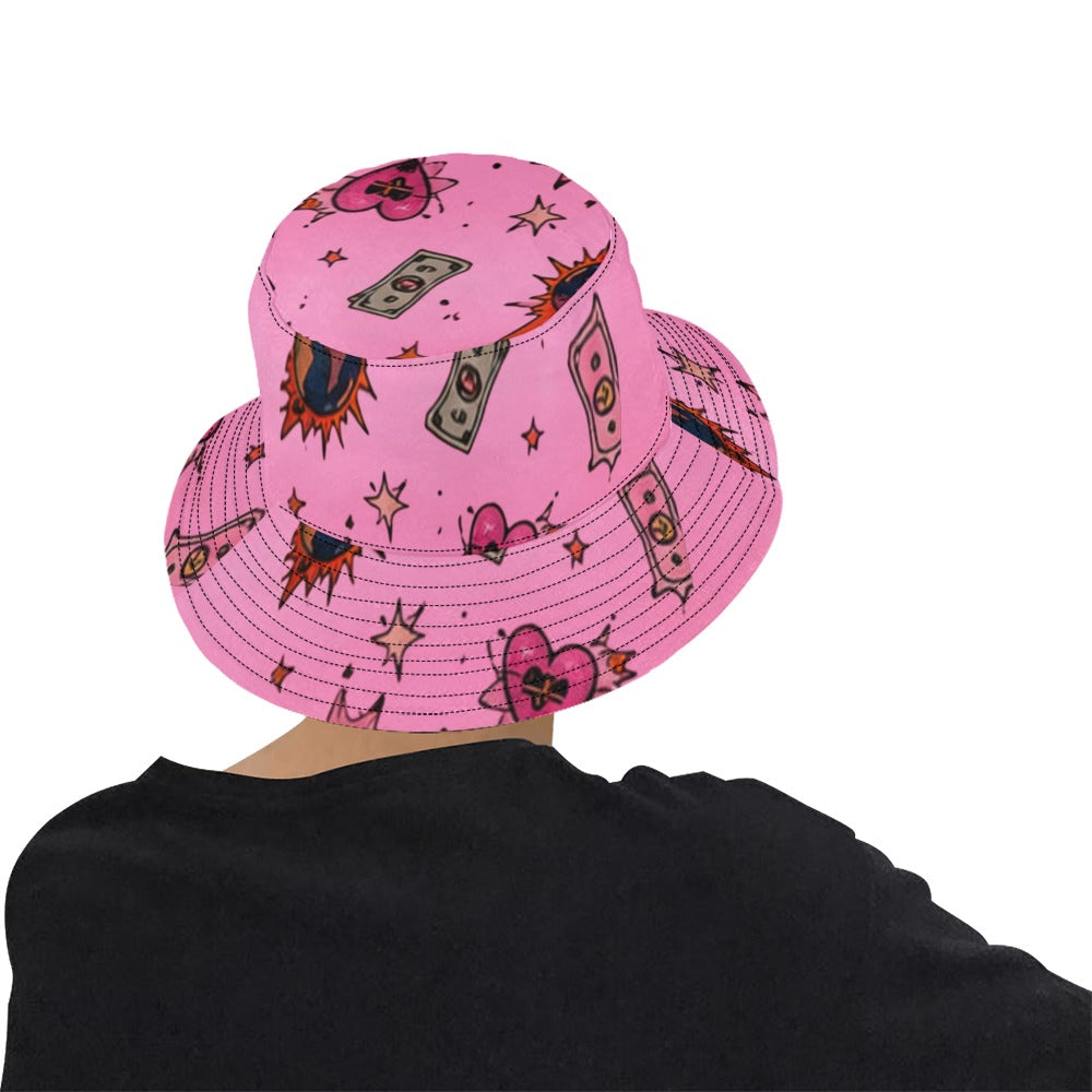 Ecocomics Pink Bucket Hats