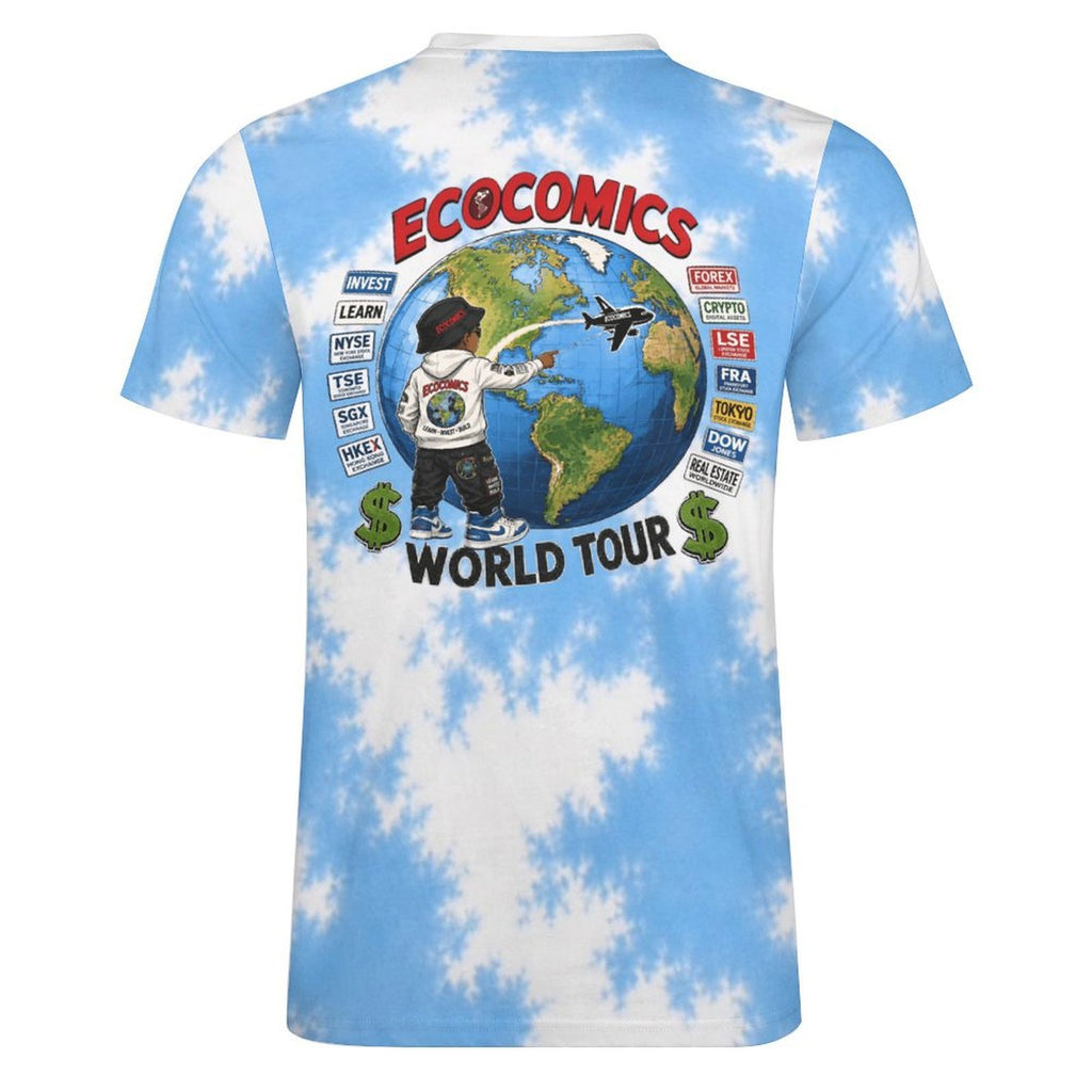 EcoComics Tie Dye Cotton T-Shirt