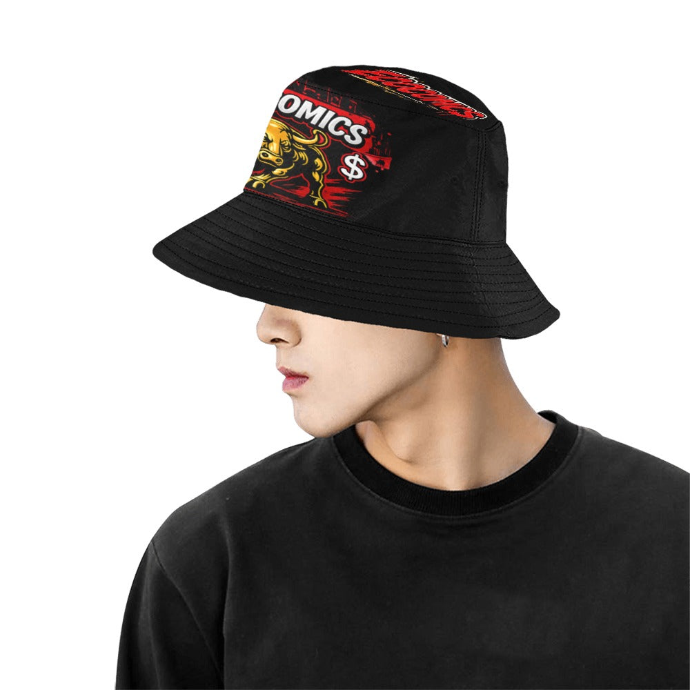 EcoComics Bull Market Bucket Hat – Black