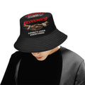 Ecocomics Cash Related Black Bucket Hats