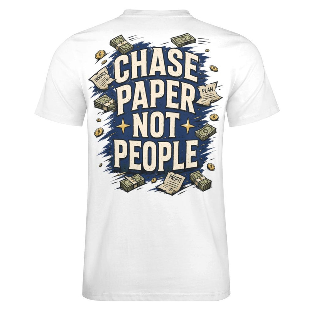 Ecocomics Paper Chaser Man Cotton T-Shirt
