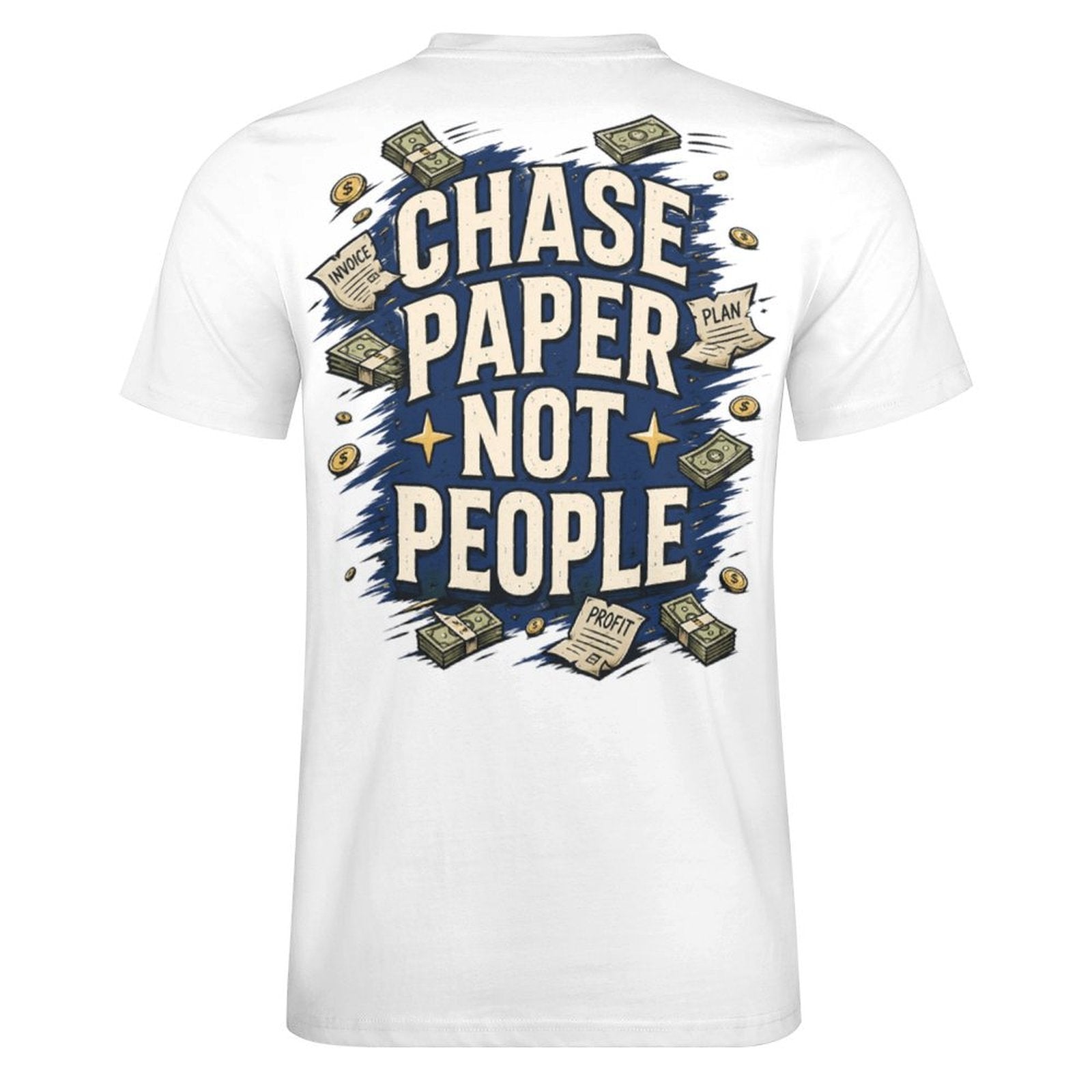 Ecocomics Paper Chaser Man Cotton T-Shirt
