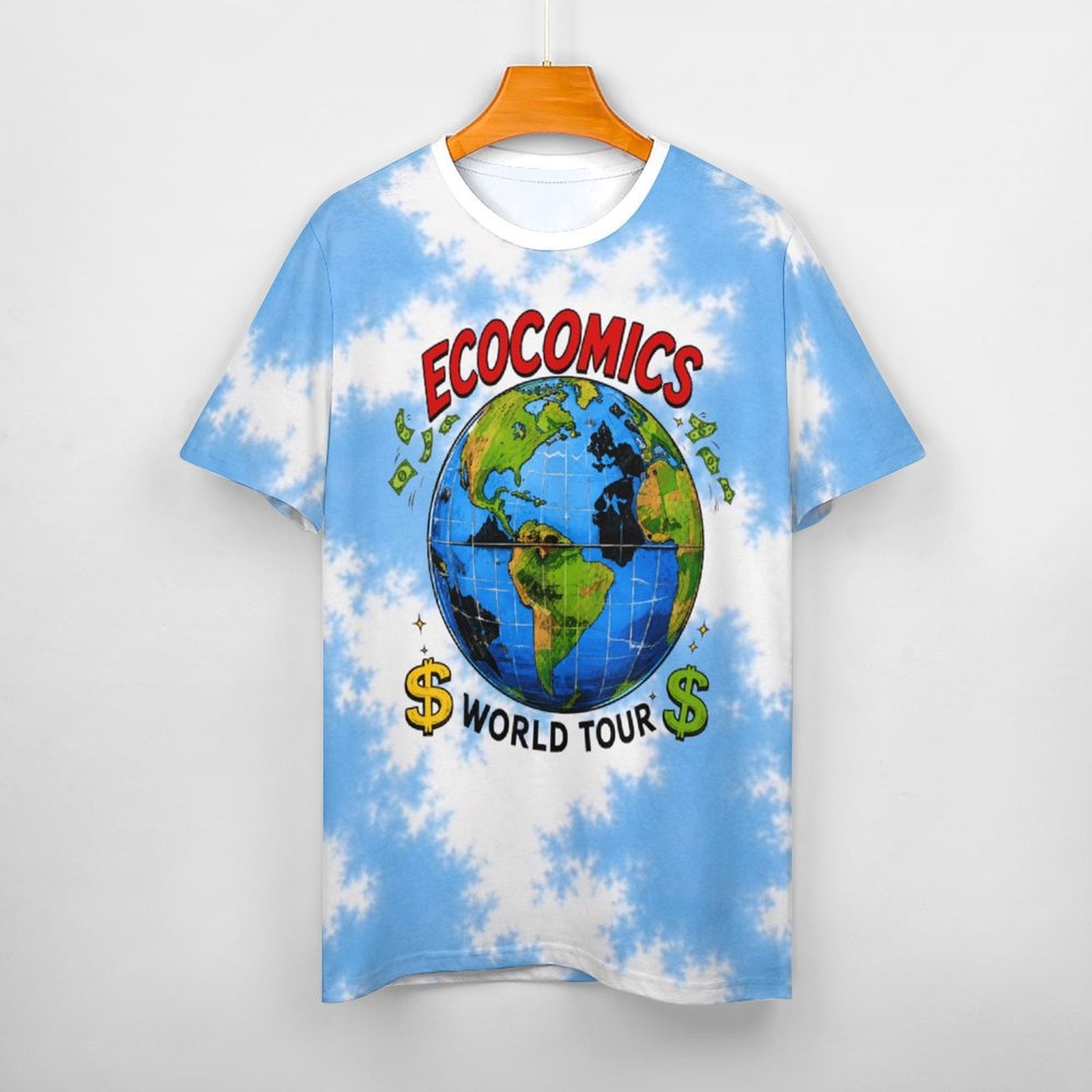 EcoComics Tie Dye Cotton T-Shirt