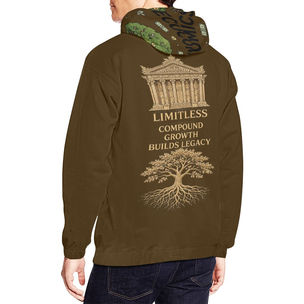 Ecocomics Brown Let Your Money Grow Hoodie (USA Size)