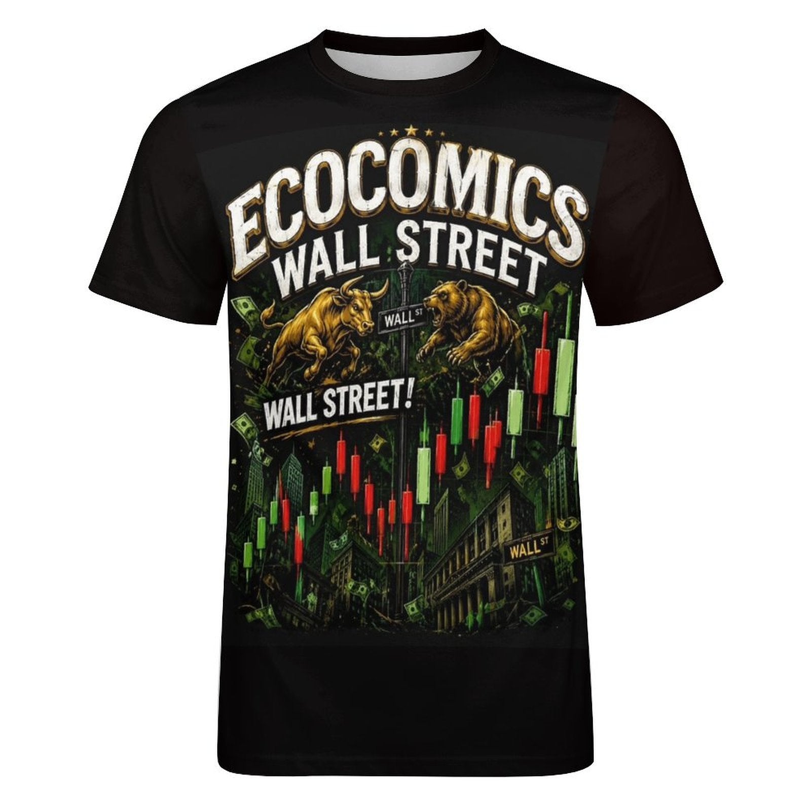Ecocomics Wall Street Cotton T-Shirt
