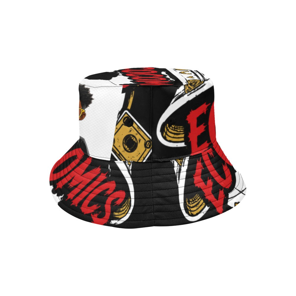 EcoComics "Learn. Invest. Build." Bucket Hat