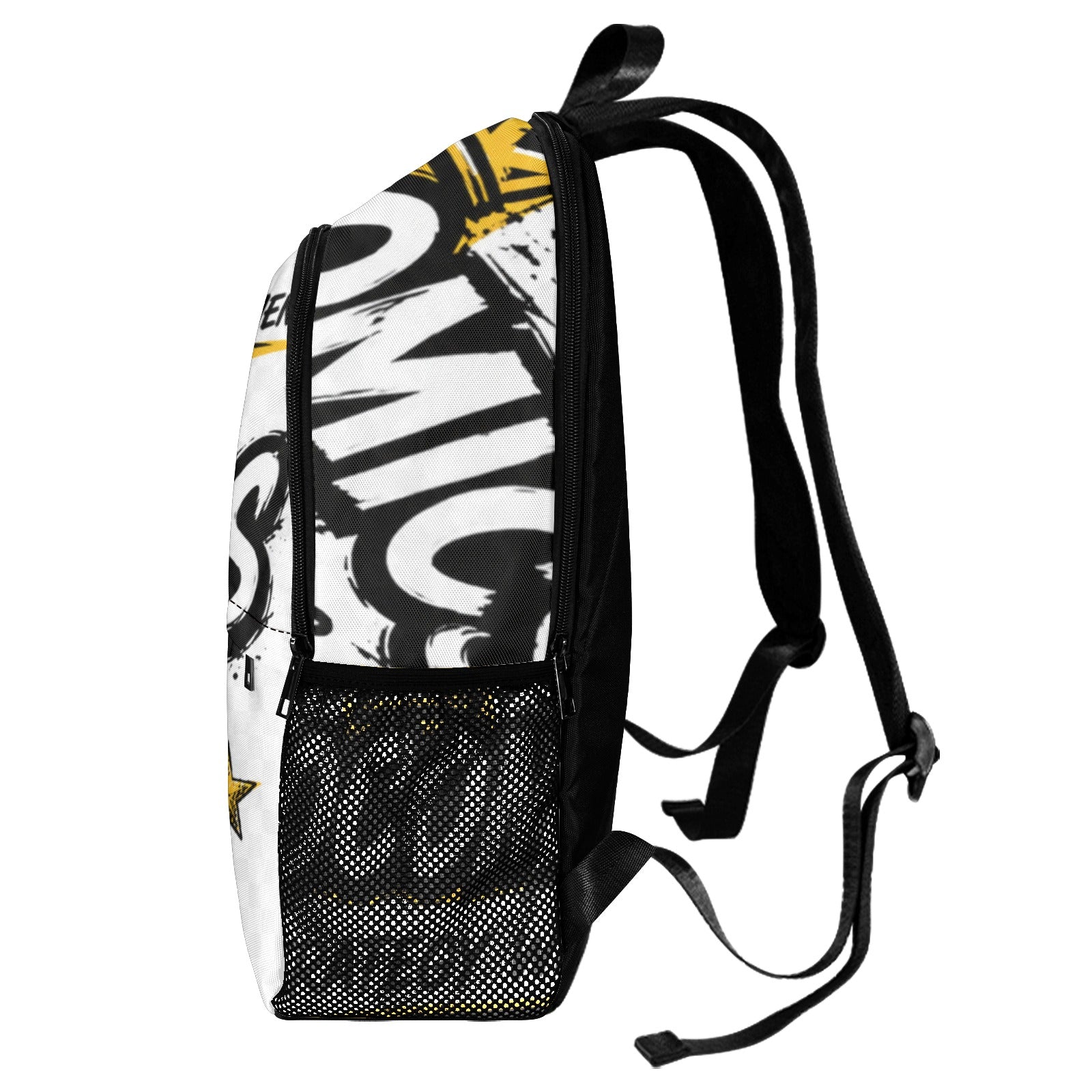 Ecocomics Strategy Wins Backpack Fabric Backpack with Side Mesh Pockets