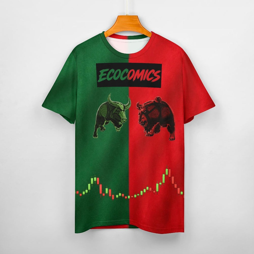 Ecocomics Bulls And Bears Cotton T-Shirt