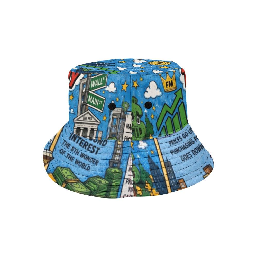 Ecocomics World Bucket Hat