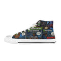 Ecocomics Comics Shoes High Top Canvas Shoes for Kid