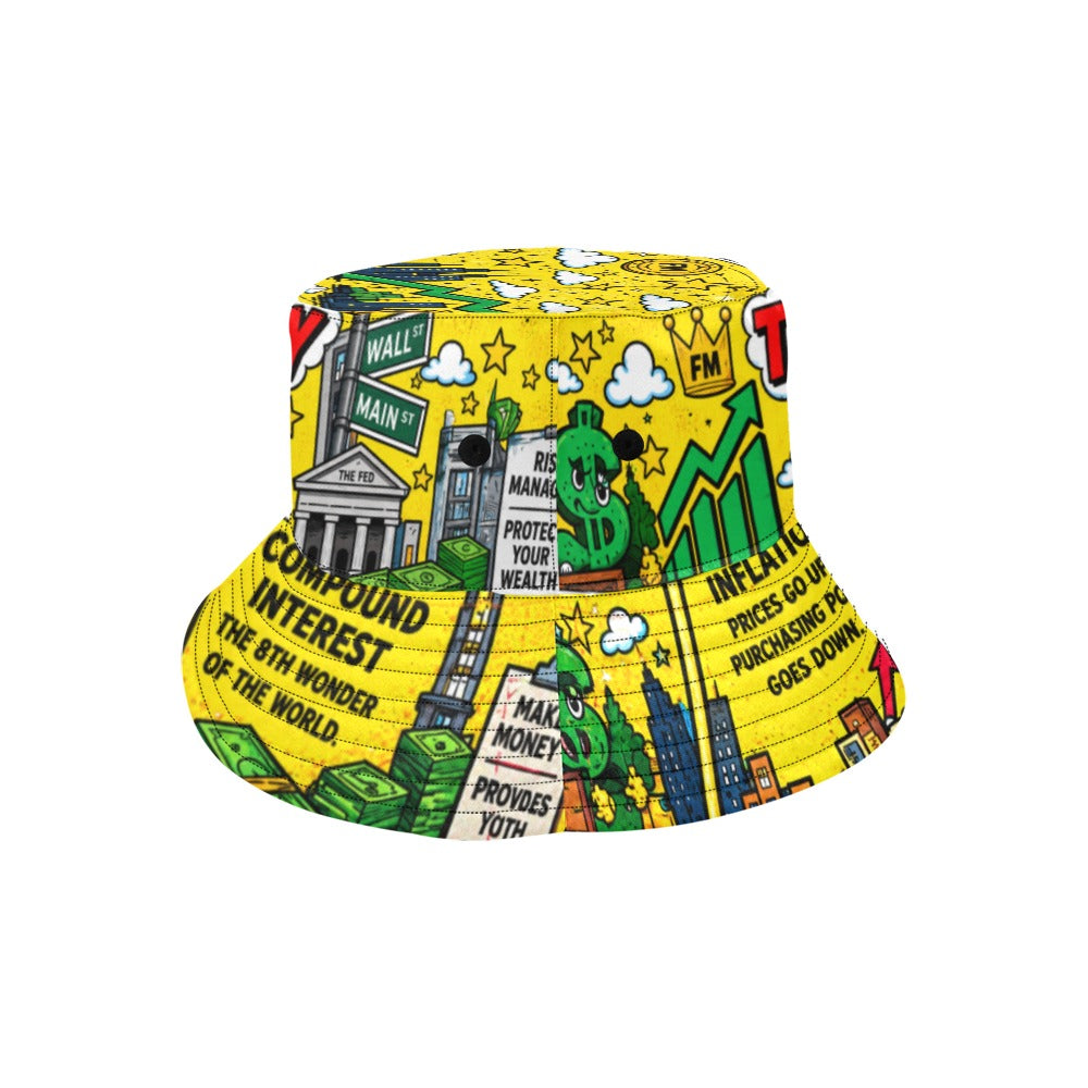 Ecocomics World Yellow Bucket Hat