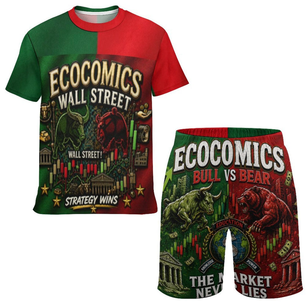 Ecocomics Wallstreet Teen T-shirt Set Bulls/Bears
