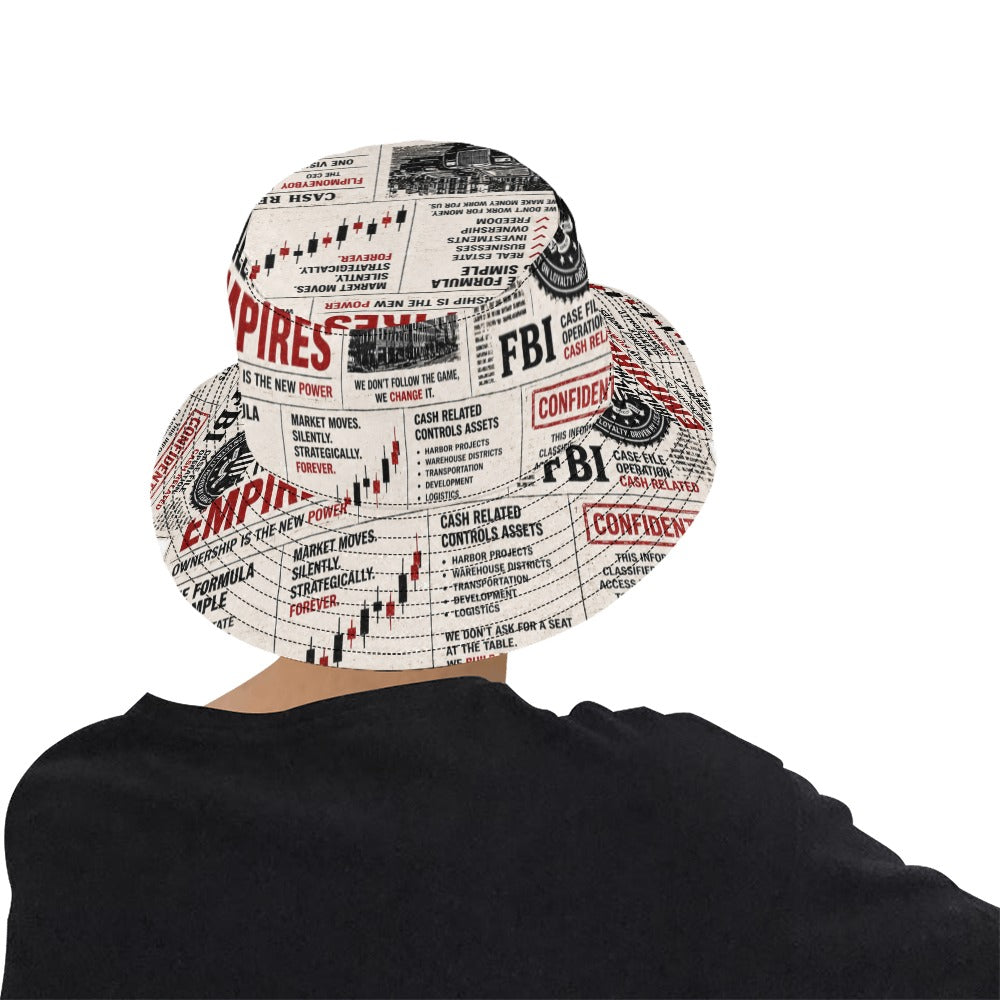 EcoComics Market News Bucket Hat
