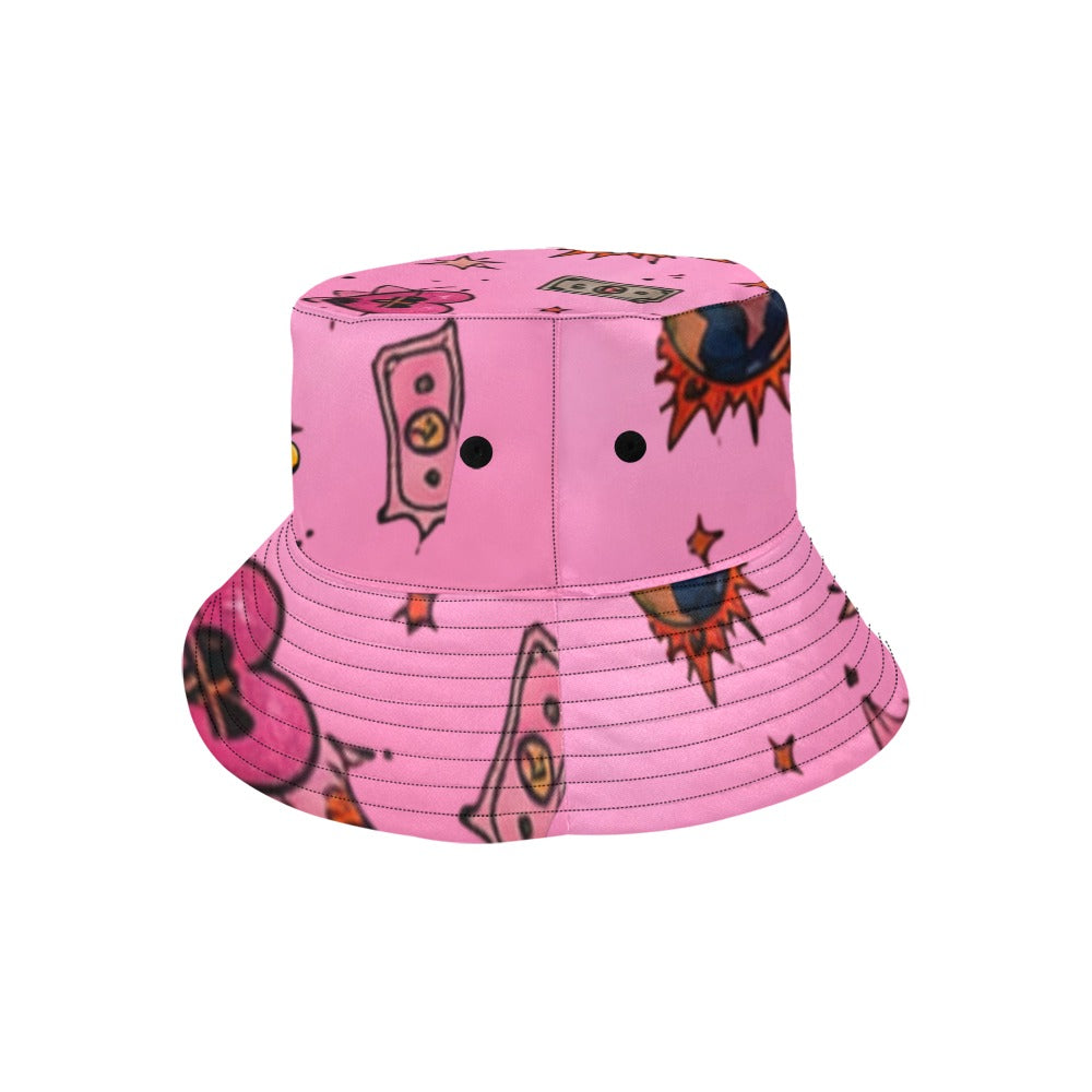 Ecocomics Pink Bucket Hats