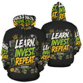 EcoComics Learn • Invest • Repeat Hoodie – Gold