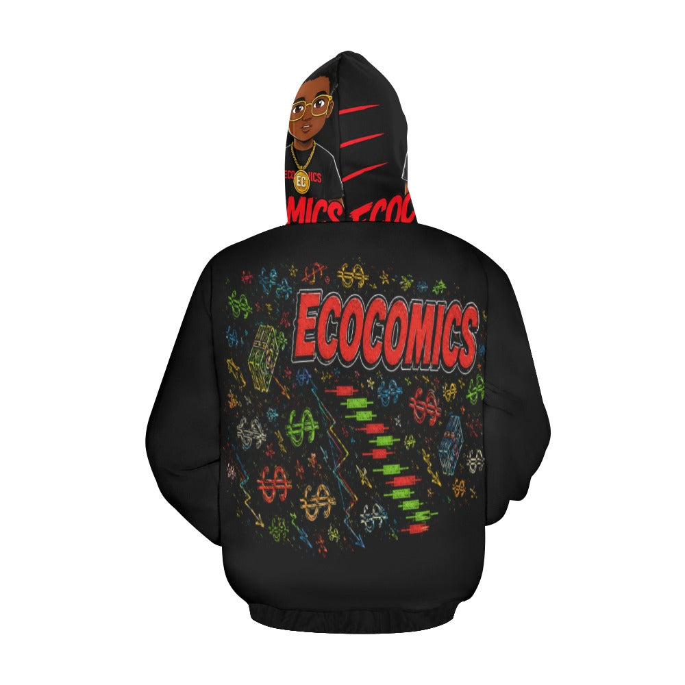 EcoComics Signature Black Hoodie