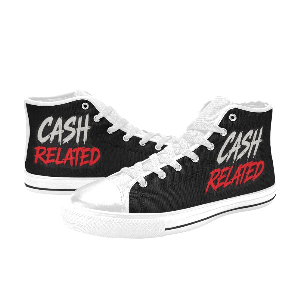 Cash Related High Top Canvas Shoes for Kid